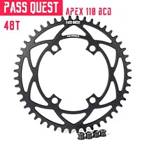 PASS QUEST APEX 110BCD four-jaw disc positive and negative tooth disc road cross-country single disc