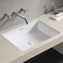 12-24 inch small large size under-table basin Embedded washbasin washbasin Ceramic square basin countertop basin