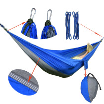 Parachute cloth hammock outdoor double indoor hammock non-mesh canvas swing light and thin adult Indoor