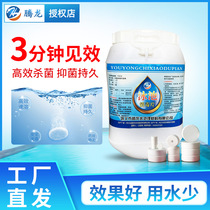 Swimming pool disinfectant tablets chlorine tablets instant effervescent tablets sustained-release tablets high chlorine net household strong chlorine swimming pool cleaning disinfectant
