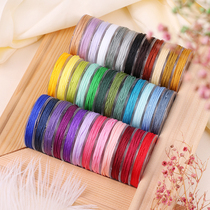 72 Number of jade lines Woven Bracelet Handcrafted Cord Thread Rope Bracelet Woven Rope Red Wire Rope Pendant Wire Diy Material