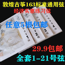 Dunhuang Guzheng strings Standard universal 163A type Professional performance type 1-10-21 Full set of AV2azvJ5eTw