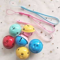 4CM cm bright light colored large bell with a small business to push for a small gift for a small gift giving a bell pendant