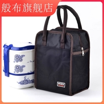 Lunch bag aluminum foil keeps warm bag handcuff when packing simple bag fashionable outdoor lunch box