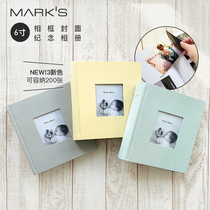 Japanese marks Photo Frame Album patch patch Photo Frame cover commemorative Photo Album 6 inch Photo 200 cover storable Photo storage bag type interior page
