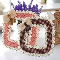 Net red switch sticker protective cover simple modern living room wall generous ins simple pastoral bedroom fabric outfit