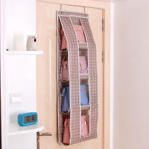 Bag door rear storage hanging bag wall hanging bag storage finishing hanging bag dustproof hanging bag fabric single-sided multi-layer hanging bag