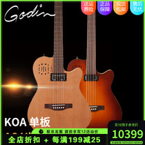 Godin A6 Ultra electric electric guitar KOA single board folk folk song acoustic electric box guitar spot