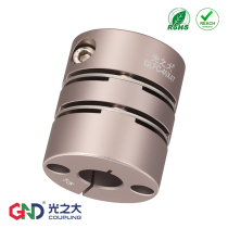 GLFC double diaphragm coupling stepper servo motor ball screw large torque elastic MCSLC coupling