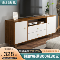 Modern simple high style TV cabinet bedroom TV cabinet master bedroom economy TV cabinet coffee table combination set