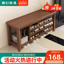 Shoe rack Sub-home Entrance Door Indoor Simple Small Family changing shoes stool 2021 New exploits Shower Shoe Cabinet Containing deity