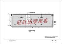 (Kunming)Twenty-four bridge lotus pond moonlight 4B apartment type three-room two-hall model room decoration construction cad drawings
