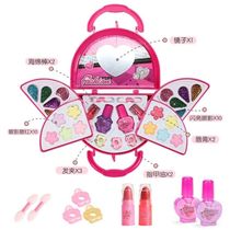 Princess makeup toy tote box children cosmetics toy set birthday party gift girl House