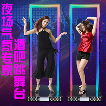 Excellence Bar KTV Night Goods Atmosphere Props Glow Jumping Stage ds Door Frame Point Jumping Stage Point Stage Square