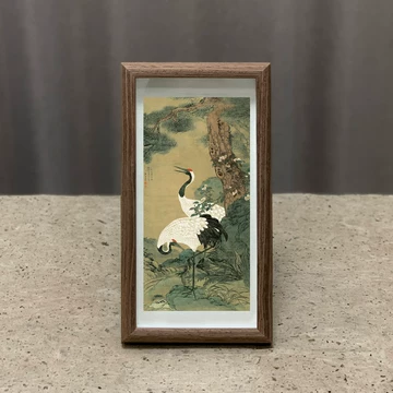 中国 名家绢絵　作家物　年代品 松鶴長春 蘭若作　收藏品 松鹤延年绢本挂画-松鹤延年绢本挂画促销价格、松鹤延年绢本挂画品牌- 淘宝
