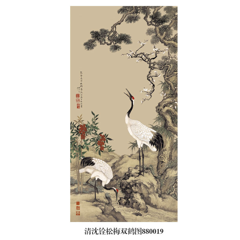 松鹤图玄关挂画-松鹤图玄关挂画促销价格、松鹤图玄关挂画品牌- 淘宝