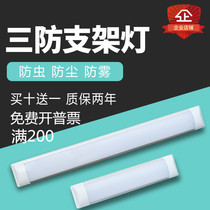 Yangxi LED long dustproof bracket lamp 20W30W40W bracket ultra-thin anti-fog dustproof belt cover three anti-purification lamp