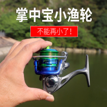 Micro-object wheel spinning wheel all-metal road Apole far-throw special mini fish wire wheel 500 Type of small fish wheel handheld Chinese treasure