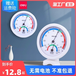 Ventric temperature and humidity meter Home Inner Room Thermometer Studios Pharmacy Infant Room Temperature Humidity Table High Precision Wall Hanging