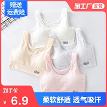  Development underwear female students junior high school students no steel ring sports vest pure cotton breathable girl high school bra