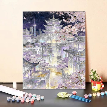 手绘风景油画-手绘风景油画促销价格、手绘风景油画品牌- 淘宝