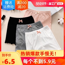 New Summer girls modal safety pants anti-naked childrens pants bow three-point pants leggings girls underwear