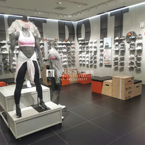 Nike ke new sneaker store shoe rack display rack shoe wall adi props shelf display rack store commercial
