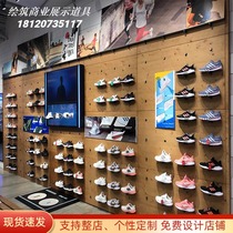 Shoe store shoe rack display rack Adi Nike container wall live broadcast shoe rack commercial sports shoe cabinet shelf shoe holder