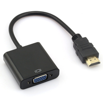 HDMI to VGA HD conversion cable with chip HDMI male to VGA female HDMI output to VGA signal