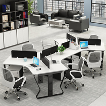 New Creative Staff Desk Chair Composition 6 People Position Brief Modern 3 5 People Employee Screens Office Tables
