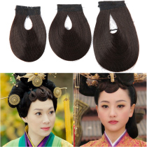 Costume performance modeling U-shaped bangs hair piece curved forehead front wig Studio retro Xiuhe stage photo COS