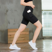 Tight shorts women's sports hip stretch fitness pants quick-drying breathable running leggings yoga pants