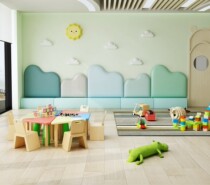 Childrens room wall soft bag anti-collision wall kindergarten early education wall decoration wall sticker tatami bedside bedside