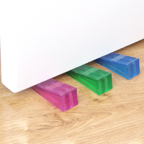 Japan KM Transparent door plug anti-collision windshield door stop rubber door top door stopper creative door wedge