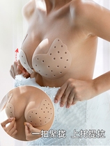 Chest-sticking female harnesses with bridal silicone invisible bra large breasted slim breasts with small breasted breasts glued to the top of the summer