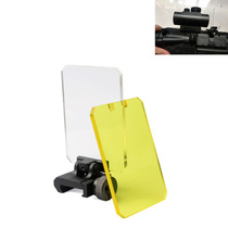 Telescope optical double mirror baffle lens protector objective lens anti-impact plate guard dust cover