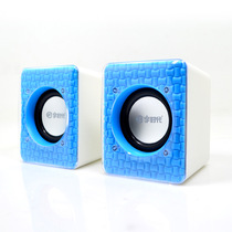  V02 small speaker Desktop notebook Mini small audio USB multimedia 2 0 speaker subwoofer