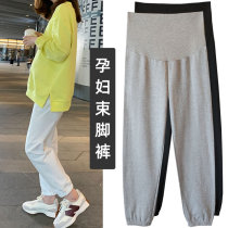 Pregnant women pants autumn and winter wear trousers spring and autumn sports pants winter plus velvet padded leggings winter autumn wear