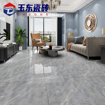Simple modern Foshan whole body marble floor tiles Gray living room tiles 800x800 non-slip wear-resistant floor tiles