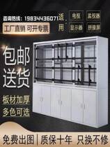 TV WALL CABINET MULTISCREEN DISPLAY SCREEN WRAPPING EDGE MONITOR MONITOR RACK WALL-MOUNTED SPLICING SCREEN CABINET FLOOR HOLDER