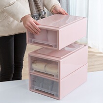 Wardrobe storage box clothing wardrobe underwear drawer home storage box split wardrobe socks storage box