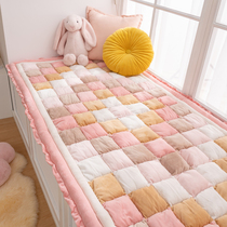 Net red ins window cushion plush floating window cushion anti-slip thickened steamed buns cushion bedroom Balcony Tatami Mat machine washable
