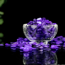 Natural seven gems purple pearl jewels g Manza gems colourful stone one or two