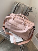 Japan NHGP Men and Women Fitness Package Swimming Package Black Baggage Package Handbag Carry-on Large Capacity Travel Bag