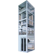 Customized household small elevator Villa duplex attic two three four five six floor indoor and outdoor traction hydraulic lifting platform