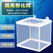 Fish tank aquarium incubator small fish isolation box Net tropical fish breeding box production box hatching fish tank fish net