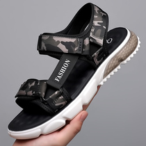 Mens sandals 2022 Summer new casual sports Beach Shoe Mens deodorant Outdoor Han version Teenagers Cool Slippers