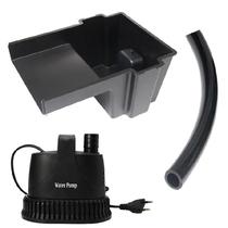 A large-scale activity area with gardening rockery rockery waterfall landscape water wall falling water landscape outlet