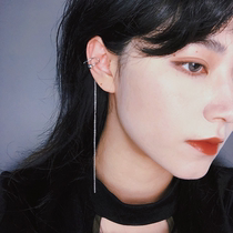 Everything is not sad) earless gospel cold wind long simple high-grade tassel versatile ear clip ear clip
