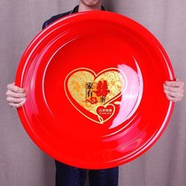 Happy basin wedding supplies increase the foot basin mother plastic basin rural newcomer wash retro large foot wash basin